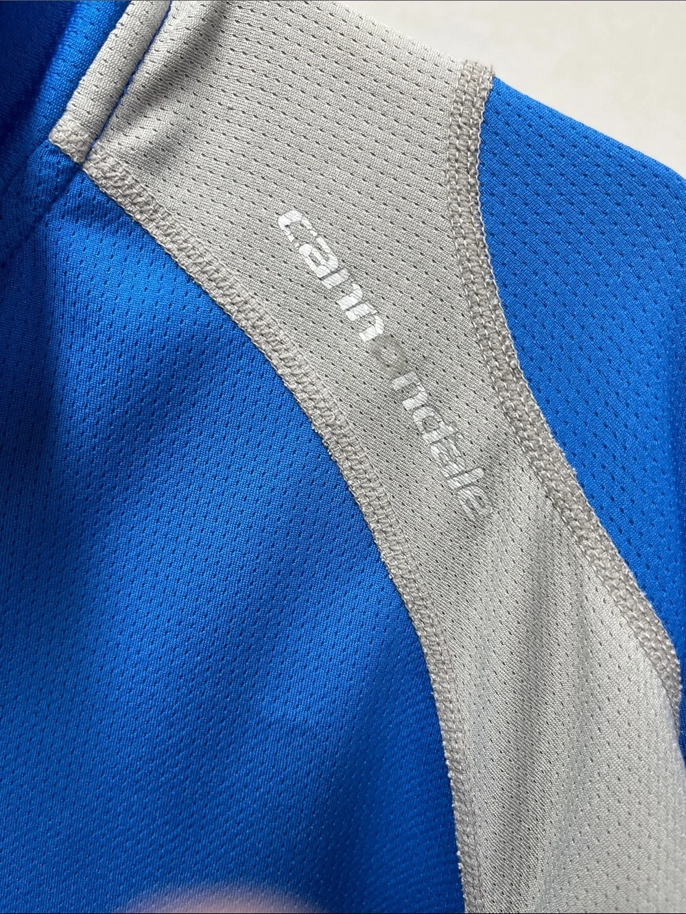 Cannondale Men’s Blue & Gray Lightweight Cycling Shirt Jacket Medium